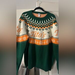 BRAND NEW Tito’s Vodka Sweater